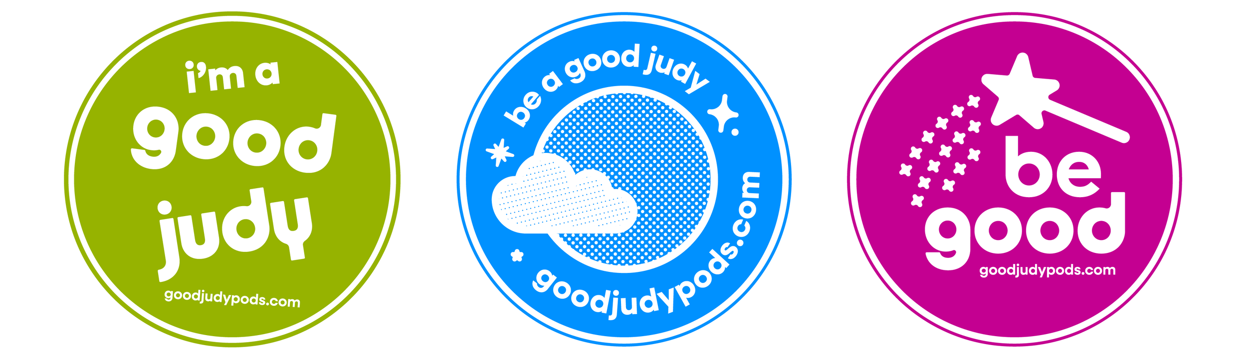 Good Judy stickers